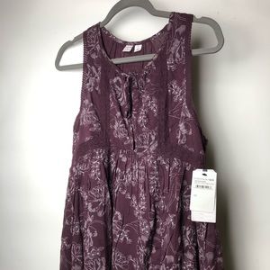 Melrose and Market Floral Tank